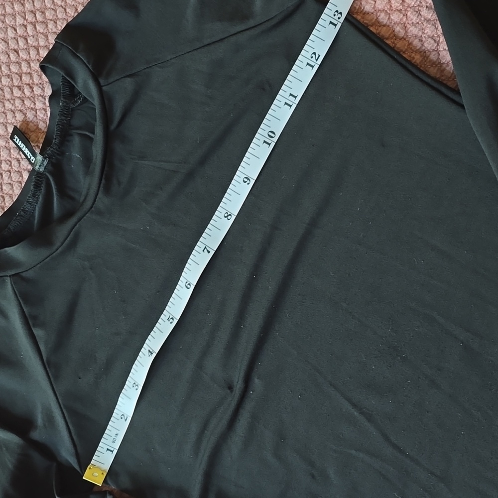 Girls Black Long Sleeve Dance Top - Picture 6 of 13